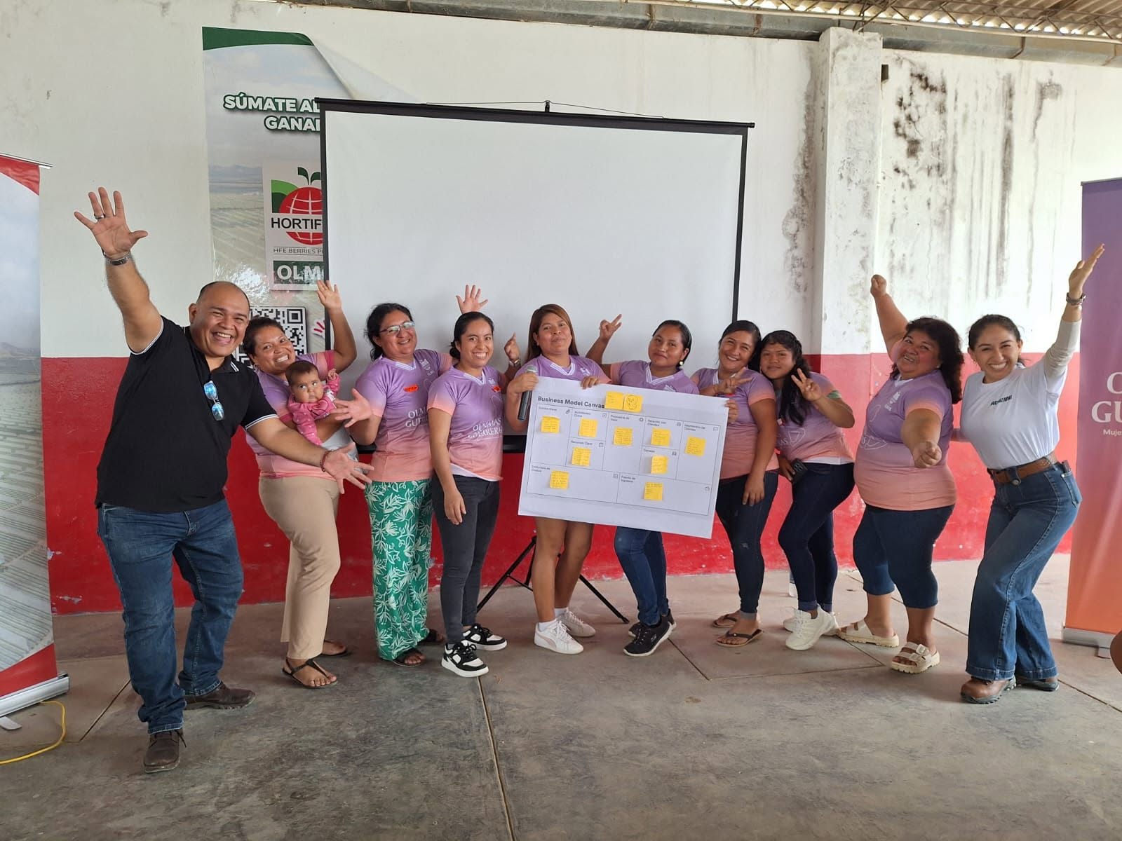Programa de Capacitacion y Acompañamiento para la Formulacion de Planes de Negocio "Olmas Guerreras"